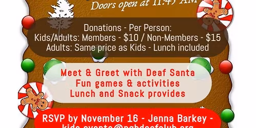 GPCCD - Kids Christmas Party 2025!