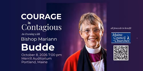 \u201cCourage Is Contagious\u201d - An Evening with Bishop Mariann Budde
