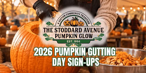 Pumpking GUTTING for the 2026 Stoddard Avenue Pumpkin Glow