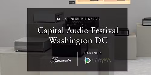 Burmester at Capital Audiofest 2025