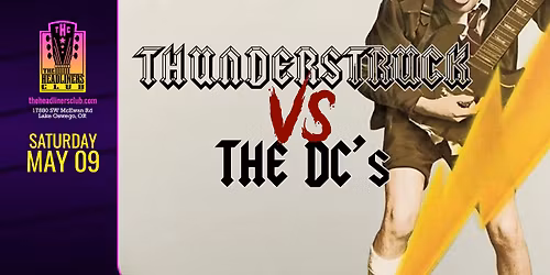AC\/DC Night! Thunderstruck vs The DC's at The Headliners Club