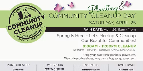 Town Of Rye Spring 2026 Community Cleanup Day
