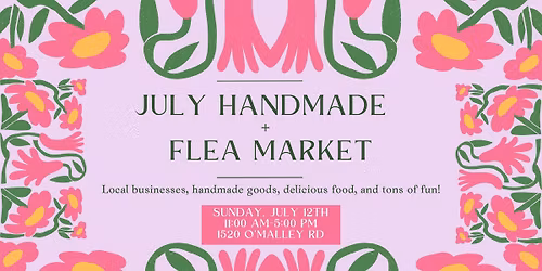 July Handmade and Flea Market