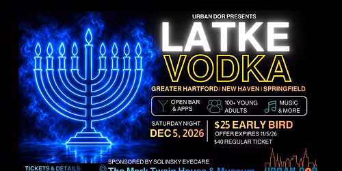 Latke Vodka for 20s and 30s