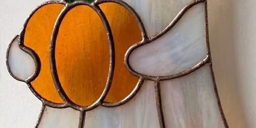 10-17-2026 Ghost with Pumpkin - Beginner Stained Glass