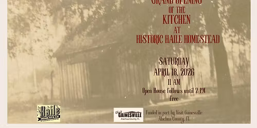 Grand Opening of the Kitchen