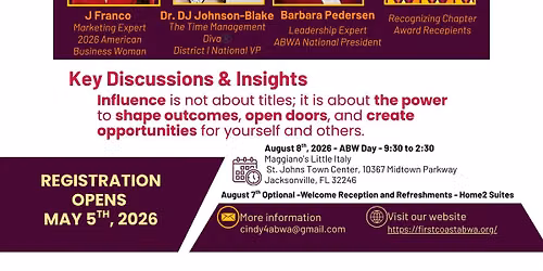 Own Your Influence - American Business Women's Day