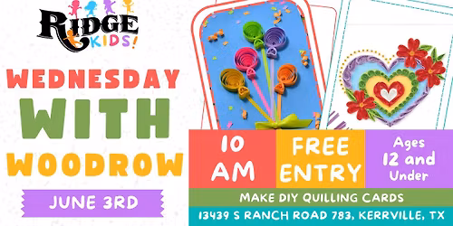 Wednesday with Woodrow: DIY Quilling Cards