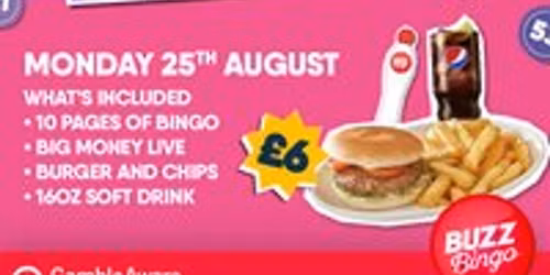 Peterborough - Bank Holiday Bargain Bingo