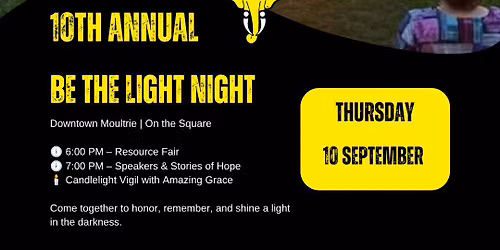 10th Annual: Be The Light Night