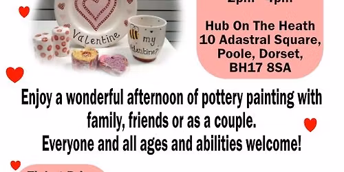 Valentines Pottery Afternoon