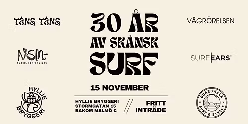 30 \u00e5r av sk\u00e5nsk surf!