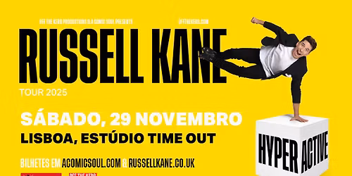 Russell Kane em Lisboa