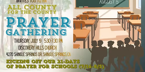 JULY 9TH ALL EDC PRAYER GATHERING