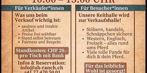 Pferdeflohmarkt 