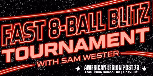 WEDNESDAY TOURNY: Fast 8-Ball Blitz