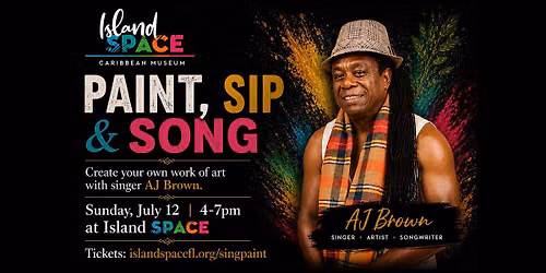 Paint, Sip & Song with AJ Brown