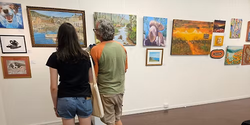 Off The Wall Art Exhibition Opening