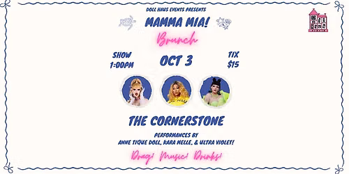 ABBA DRAG BRUNCH LIVE IN GUELPH!