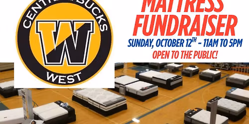 Central Bucks West HS Basketball Program Mattress Sale Fundraiser
