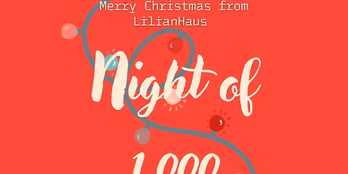 Night of 1,000 lights-come shopping!!