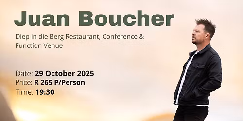 Juan Boucher - Diep in die Berg
