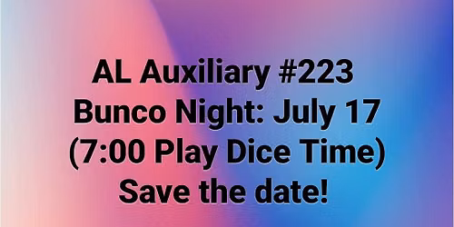 ALA Bunco Night