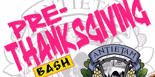 Thanksgiving Eve Bash with staff infection Band at Antietam Brewery