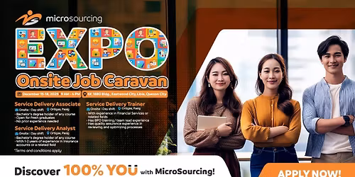 Microsourcing EXPO: Onsite Job Caravan