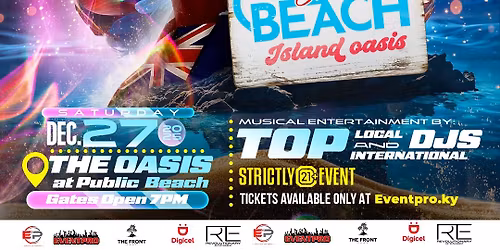 SOCA ON THE BEACH 14 - Island Oasis