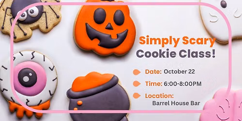 Halloween Cookie Decorating Class 2026