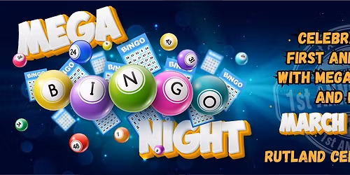 OUR FIRST ANNIVERSARY MEGA BINGO NIGHT!