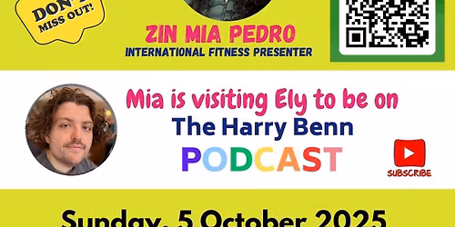 Zumba with Nella's Party with a SPECIAL APPEARANCE MIA