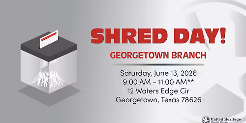 Georgetown Branch Shred Day