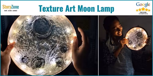 Texture Art - Moon Lamp