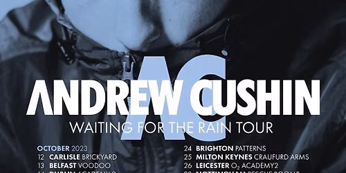 Andrew Cushin Liverpool Tickets