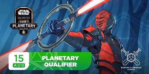 Star Wars Unlimited Planetary Qualifier