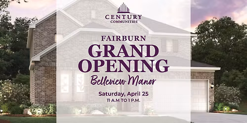 New Community Grand Opening in Fairburn, GA