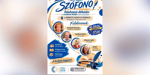 Sz\u00f3fon\u00f3 - felolvas\u00f3 d\u00e9lut\u00e1n