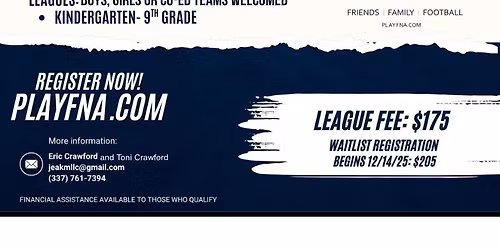 FNA Lafayette Spring Flag Football