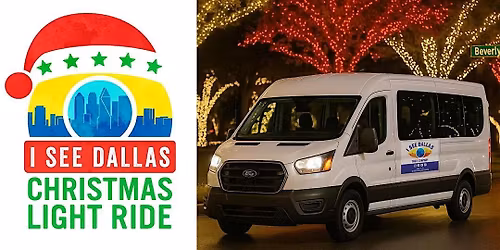 Dallas Christmas Light Tour in Passenger Van 12\/15