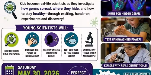 Genetics On-The-Go Presents: A Day with A Scientist 'Germ Detectives'
