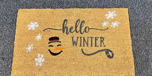 Winter Coir Mat with KMT Crafts 12\/13 @11am