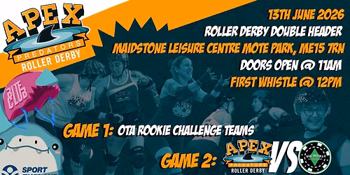BITE CLUB! - Roller Derby Double Header, Maidstone Kent
