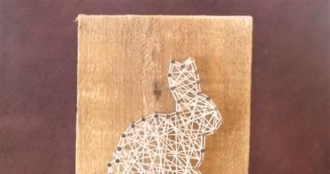 Easter String Art Craft Class Workshop