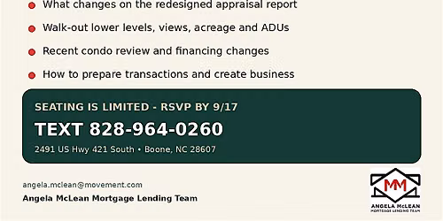 Lunch & Learn with Angela McLean with Movement Mortgage
