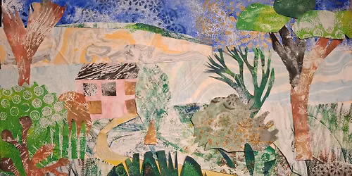 Children\u2019s Workshop | Summer Art Club: Marble and Stencil Collage 7+