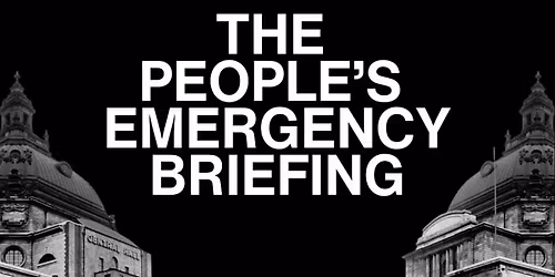 A special community screening: The People\u2019s Emergency Briefing #PEBuk