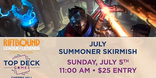 Riftbound July Summoner Skirmish