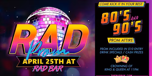 Rad Prom- 80s Prom